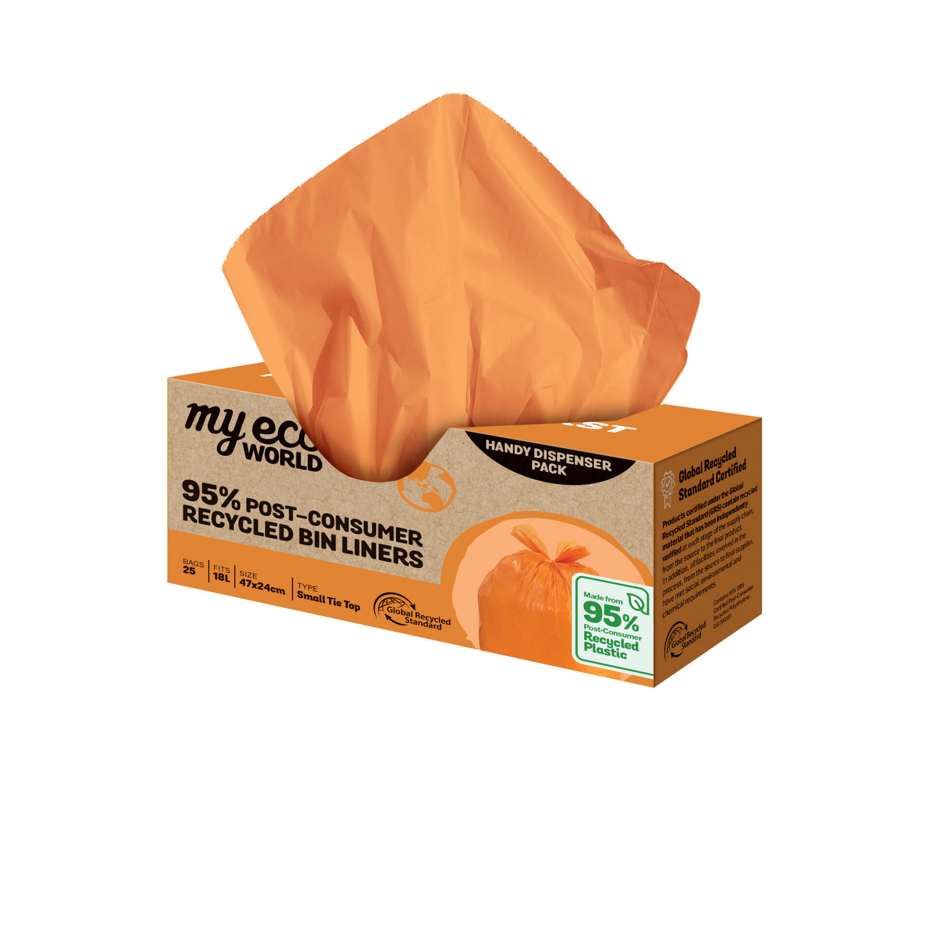 Recycled 18L bags